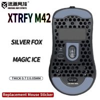 inusualwaysports patines de raton pies xtrfy m42 superficie curvada ptfe anti colapso magic ice silver fox