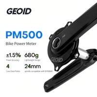 medidor de potencia geoid pm500 110bcd manivela de 4 pernos husillo de 24mm ant  bluetooth medidor de potencia de bicicleta de carretera para shimano