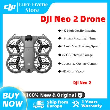 【Brand+】Dron DJI Neo2 con Cámara 4K, Video Estabilizado, 151g, Ligero y Portátil, Protector de Hélices de Cobertura Total, nine 2 C0