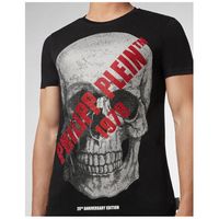 philipp plein sport tops y camisetas t-shirt ss 16 skull black para hombre