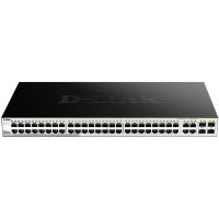 d-link dgs-1210-52e smart switch gestionado 48 puertos ethernet gigabit  4 puertos combo 1000base-tsfp