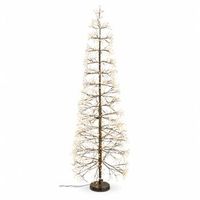 arbol luminoso well home 150 cm - 1800 led blanco calido