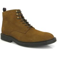 atlanta mocassin botines botas con cordones en piel de ante para hombre