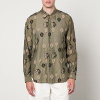sunflower please fil-coupe cotton shirt - m