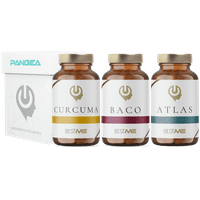 longevity pack  pangea curcuma baco y atlas  nutricion integral antioxidantes y magnesio