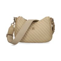 tommy hilfiger bolsos mujer - beige talla os