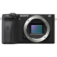 sony a6600 mirrorless camera - black body only black