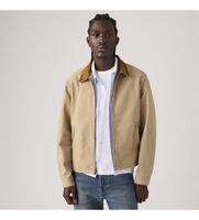 levis para hombre 005af-0004 chaqueta castro full zip marron m casual algodon