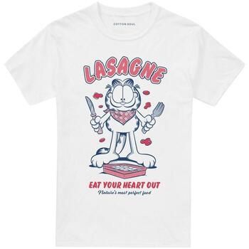 Garfield Camiseta Lasagne para mujer