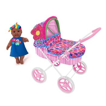 Carrito Infantil Agatha Ruiz de la Prada para Muñecas (3905) y Muñeca Incluida (3911)