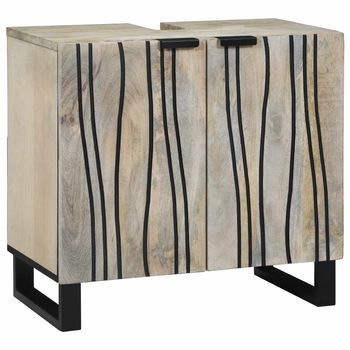Armario De Lavabo | Gabinete De Lavabo Para Baño Con Estante 62 X 33 X 58 Cm