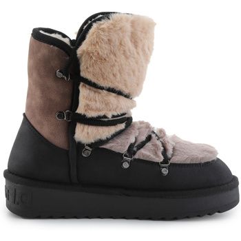 D.Franklin Botines Nordic TRK Fur DFSH370012-Black para mujer
