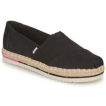 Toms Alpargatas ALPARGATA PLATFORM ROPE para mujer