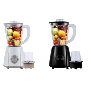 SPARK - BATIDORA LICUADORA Y MOLINILLO 500W VASO PLÁSTICO 1.5L 2 VELOCIDADES - MOLINILLO DE CAFE Y ESPECIAS.