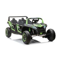 lean toys - a033 buggy electrico infantil 24 voltiosbateria 2x24v10ah 4 plazas