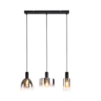 bradstreet - lampara colgante de metal negro 55 cm e27