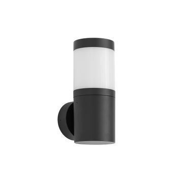 Dopo Lighting - Aplique De Pared Ikona Ip65 Led Smd 8w 3000k/4000k Negro