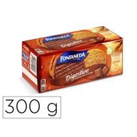 galleta fontaneda digestive chocolate con leche fibra caja de 300 g