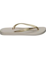 chanclas de dedo para mujer raider 81030-23097 beige y dorado 3536