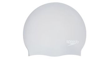 Gorro de natacion speedo pelo largo plata