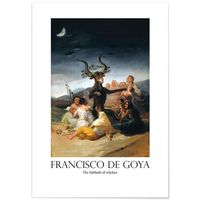 panorama cuadro de aluminio francisco de goya 70x100 cm