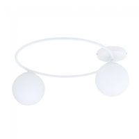 plafon de techo sotelo ii opal 2 luces