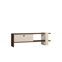 soporte de tv de madera gaye - 120 x 25 x 36 cm - blanco