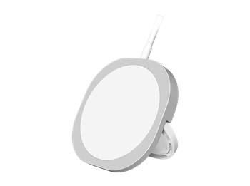 Cargador móvil inalámbrico - ISY IMC 4015, Carga a 15W para productos Magsafe, Blanco