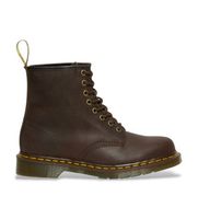 dr martens para hombre 11822203 botas de piel 1460 crazy horse marron 36 plano 1 a 3cm cordones casual