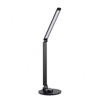 FABRILAMP Flexo Baritono 8w 3000k-4000-6500k Negro 54x16,5x29cm 600lm Intensidad Regulable, Tactil Y Plegable
