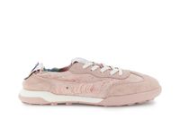 zapatillas con cordones en tejido y ante powder 37
