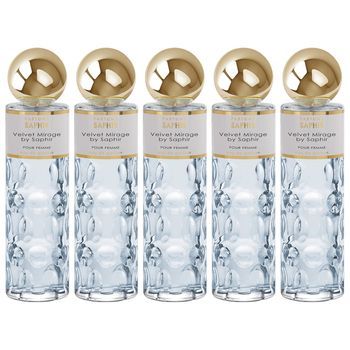 Pack De 5 Eau De Parfum Mujer Velvet Mirage 200ml
