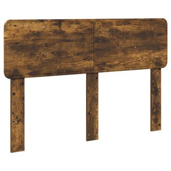 Cabecero Roble Ahumado Madera De Ingeniería Vidaxl