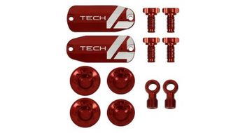 P kit de personalizacion  p para frenos  p hope tech 4 e4  p rojo