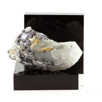 Baryte Y Tetrahedrite-natural Pierre De Francia, Saint-pierre-de-méage-multicoled Crystals, Energía Espiritual | 198.9 Ct - Certificado De