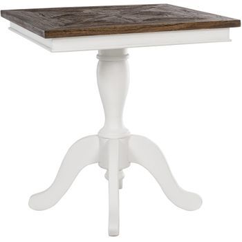 Mesa Bistró Grasby Madera Marrón Oscuro 70x70x75 Cm Clp
