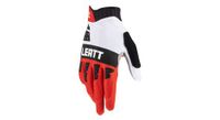 guantes largos leatt mtb 2 0 x flow rojo blanco