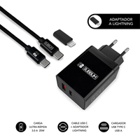 smart charger pd25wqc30c to clightning cable b