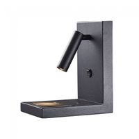 aplique con lector led zanzibar 3w