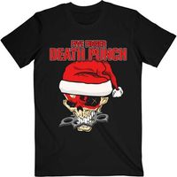 five finger death punch tops y camisetas santa knucklehead para mujer