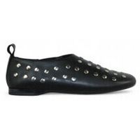 lolas bailarinas zapato horma sesgada con apliques para mujer