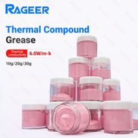 rageer 60 wmk pasta termica a base de silicona de alta conductividad 10 g20 g30 g compatible con sistemas de refrigeracion de pccpugpuportatil