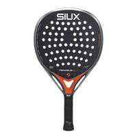 siux - pala de padel pegasus pro 2026 lava orange nivel profesional forma lagrima - control superior con estabilidad