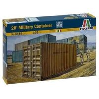 italeri 6516 - maqueta contenedor militar 20 escala 135