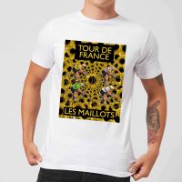 mark fairhurst tdf les maillots mens t-shirt - white - xxl - white
