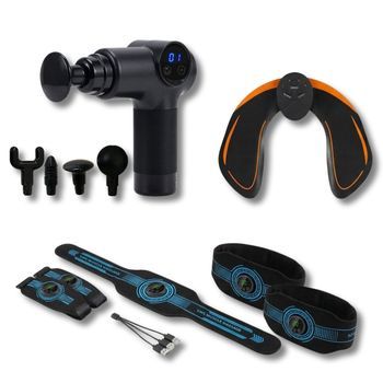 Cofre Ems Cuerpo Completo Glúteos Pistola - Bodylife Sculptrecovery Pro Blanco