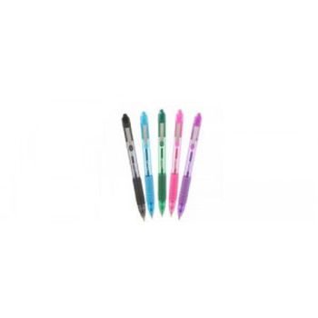 Zebra Z-Grip Smooth Retractable Ballpoint Pen Assorted Colour PK5