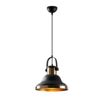 Lámpara De Techo Dodo-2601 Negro Metal 30x30x136 Cm