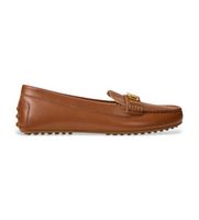 lauren ralph lauren para mujer 802p09040002 mocasines de piel barnsbury marron 40 plano ninguno casual clasico