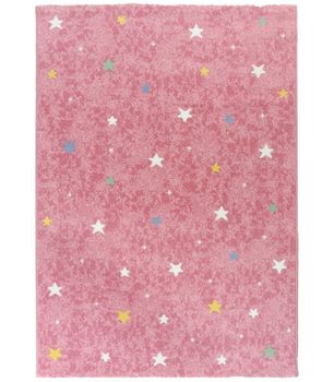 Estrellas - Alfombra infantil de pelo corto